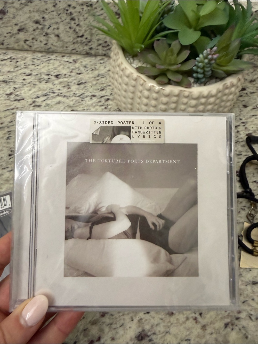 The Tortured Poets Department CD - Neutral Cover Art